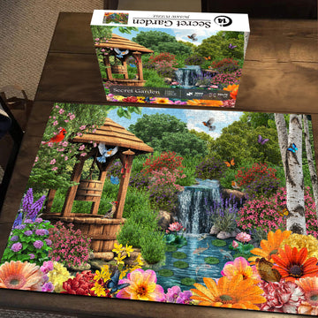 Pieci di puzzle da giardino segreto 1000 pezzi